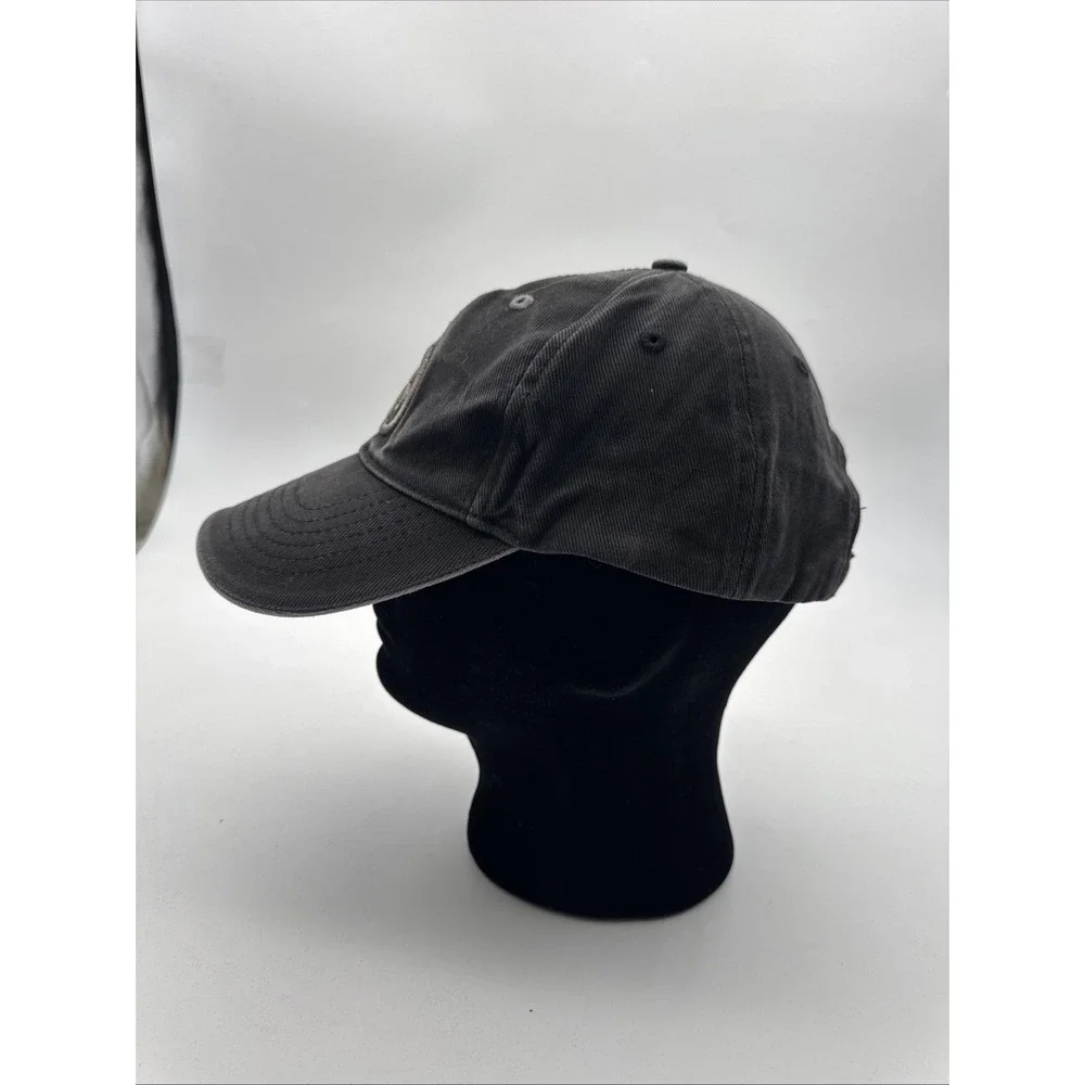 Black Hat Walt Disney World Golf Hat Cap Black “D” With Tee Embroidered Canvas